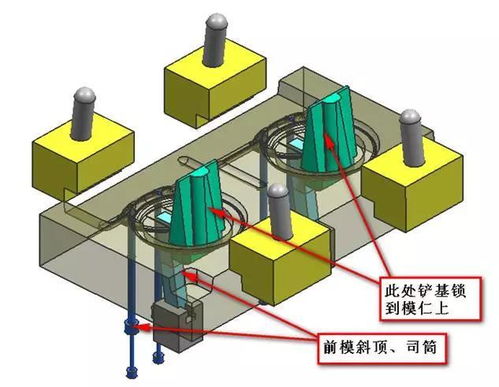 汽車冷氣出風口模具設計遇難題 內圈倒扣危機，大師巧思化險為夷